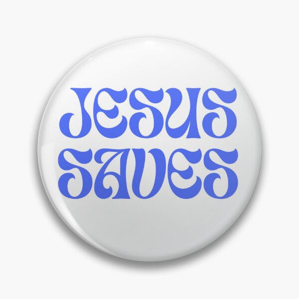 Item preview, Jesus saves designed and sold by Noras-Designs.
