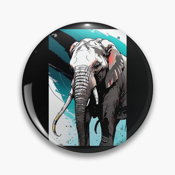 Item preview, Elephant - Inkpunk designed and sold by CyberInc.