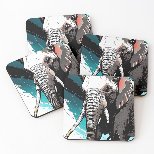 Item preview, Elephant - Inkpunk designed and sold by CyberInc.