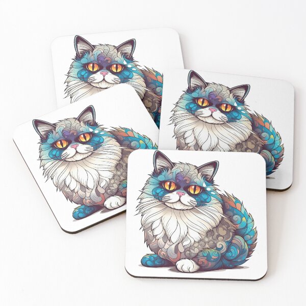 Item preview, Ragdoll Lover: Whimsical Cat Breed AI-Inspired Artwork and Designs designed and sold by DooodleGod.
