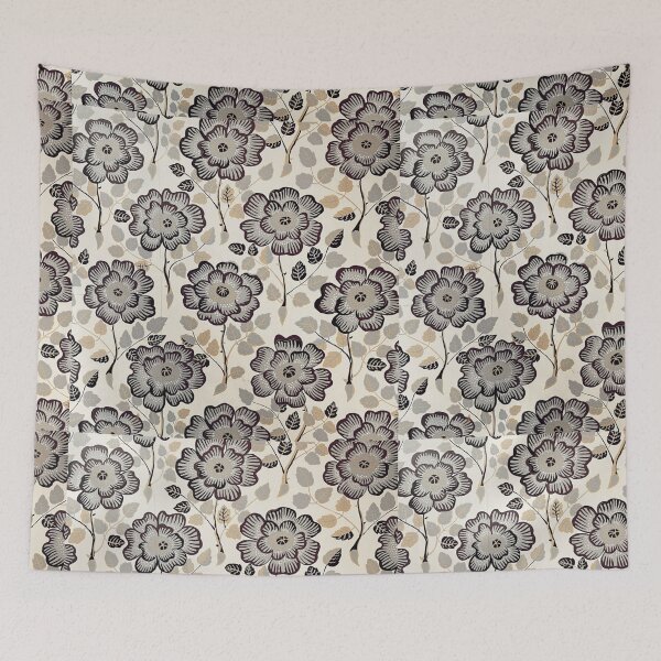 Item preview, Golden-Brown Flower Pattern designed and sold by kn-clothing.