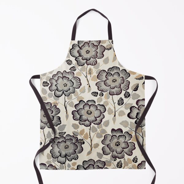 Item preview, Golden-Brown Flower Pattern designed and sold by kn-clothing.