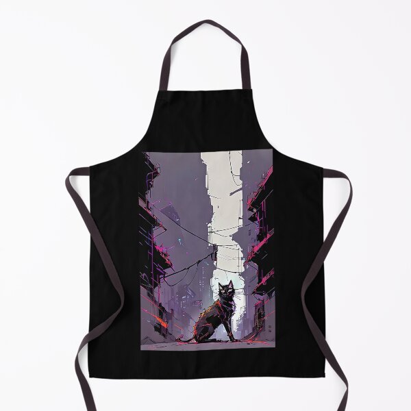 Item preview, Black Cat - inkpunk designed and sold by CyberInc.