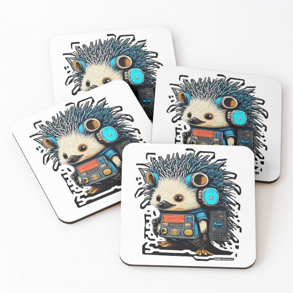 Item preview, CYBERPUNK HEDGEHOG #6 designed and sold by RICK-TURNER.