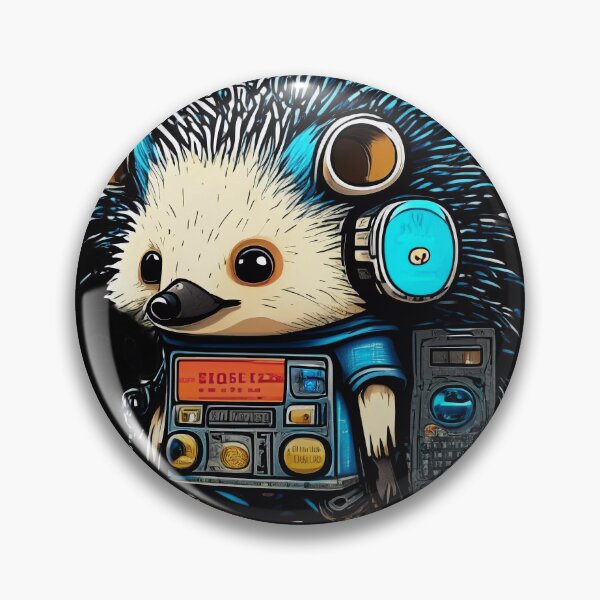 Item preview, CYBERPUNK HEDGEHOG #6 designed and sold by RICK-TURNER.
