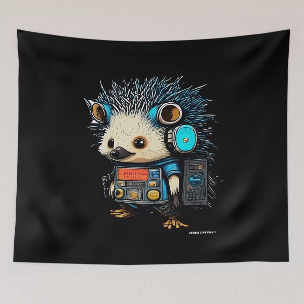 Item preview, CYBERPUNK HEDGEHOG #6 designed and sold by RICK-TURNER.