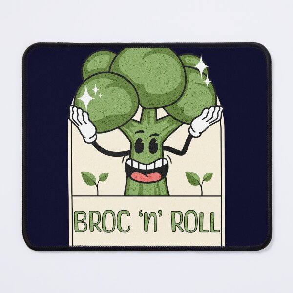 Item preview, Broccoli and Music Lover Designs Broccoli and Music Lover Pun-Plant-Based and Vegan Humor  designed and sold by GreenSlate.