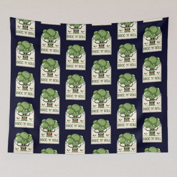 Item preview, Broccoli and Music Lover Designs Broccoli and Music Lover Pun-Plant-Based and Vegan Humor  designed and sold by GreenSlate.
