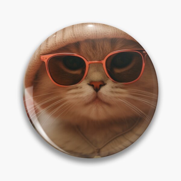 Item preview, Cute Kitten Wearing Sunglasses Artwork  designed and sold by Namrata-B.