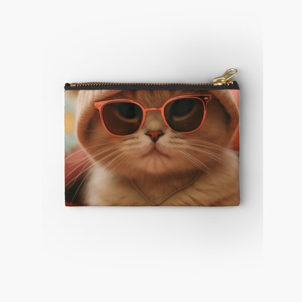 Item preview, Cute Kitten Wearing Sunglasses Artwork  designed and sold by Namrata-B.
