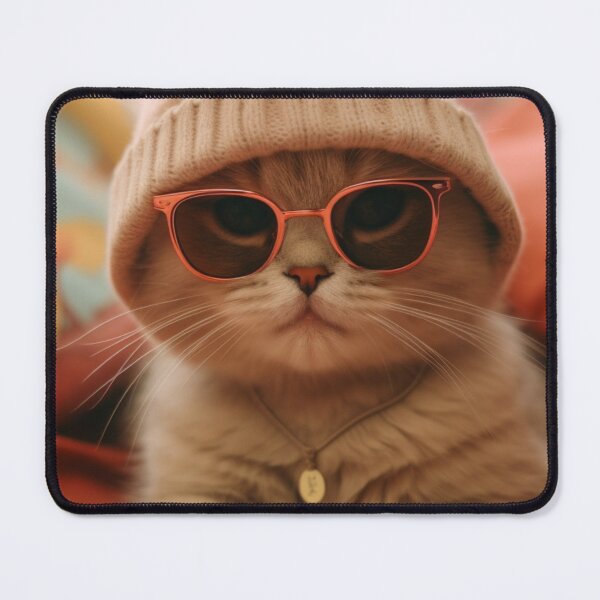 Item preview, Cute Kitten Wearing Sunglasses Artwork designed and sold by Namrata-B.