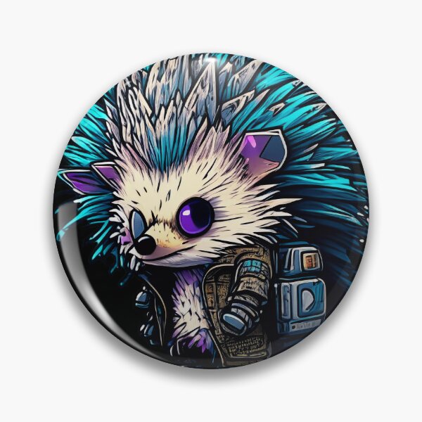 Item preview, CYBERPUNK HEDGEHOG #10 designed and sold by RICK-TURNER.