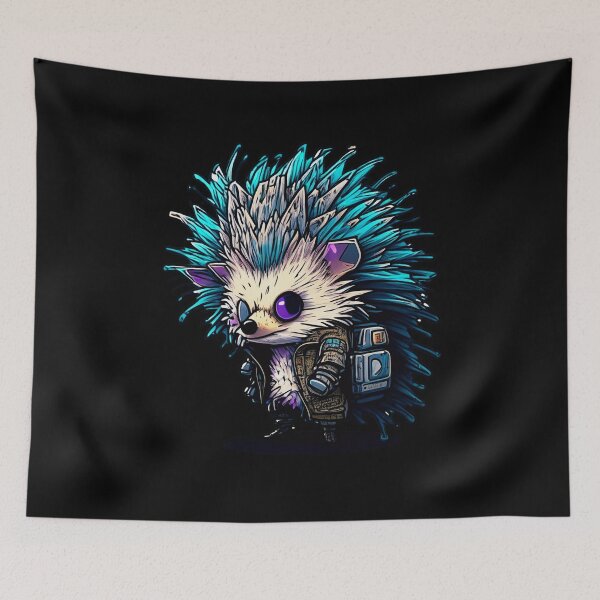 Item preview, CYBERPUNK HEDGEHOG #10 designed and sold by RICK-TURNER.