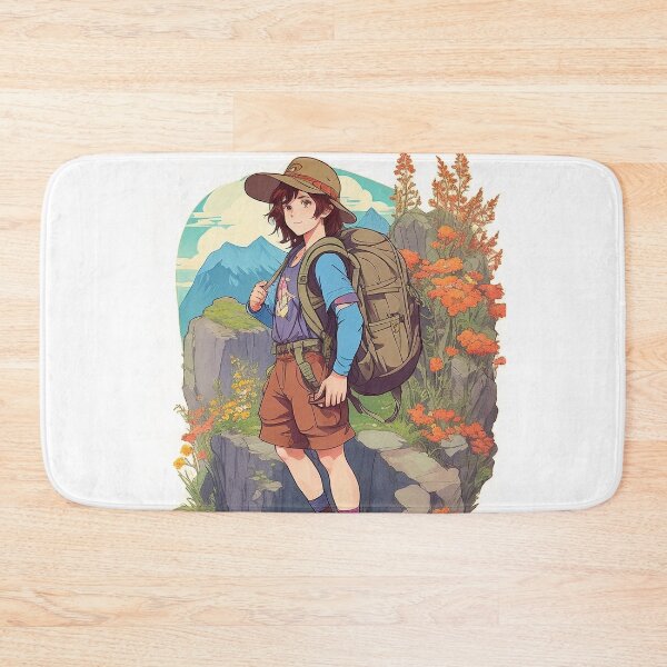 Item preview, Mystical Wanderlust: A Studio Ghibli Inspired Hiker's Journey designed and sold by 90's Misaki.
