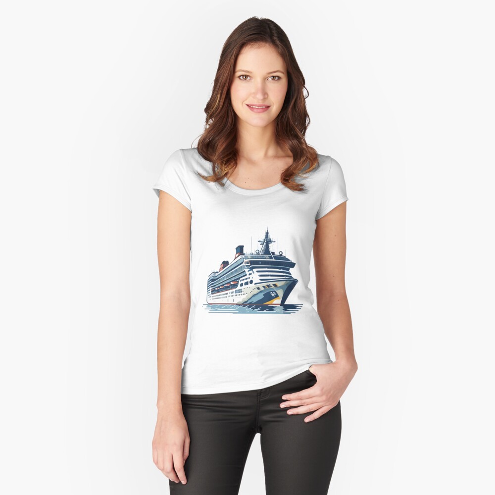 Artikel-Vorschau von Tailliertes Rundhals-Shirt, designt und verkauft von Gooddaycanvas.