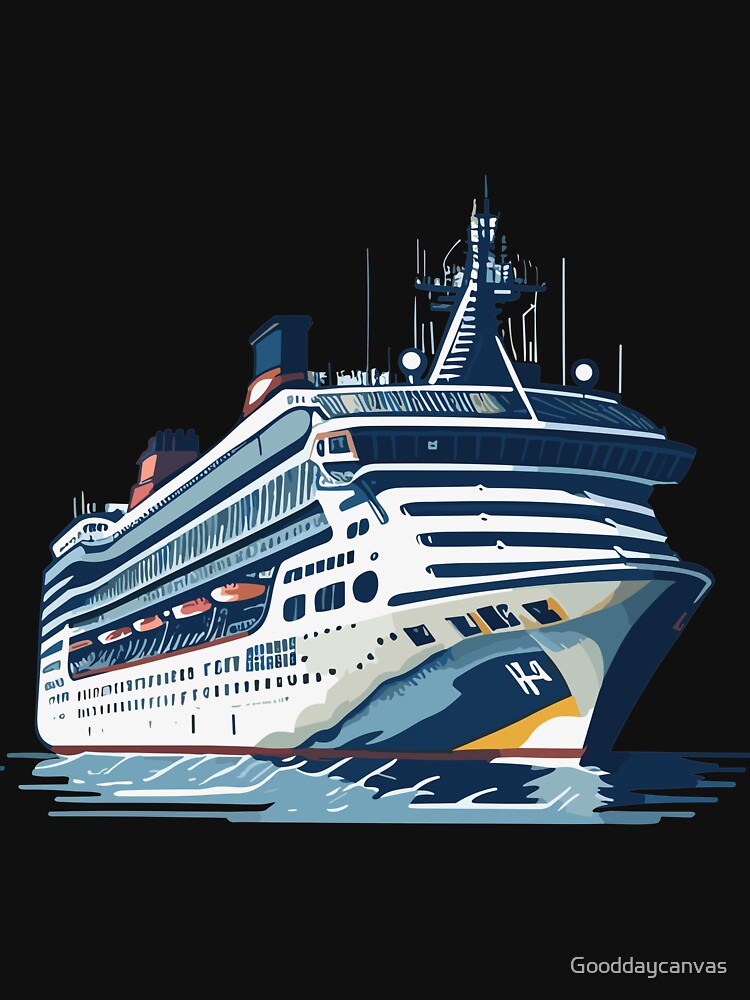 Thumbnail 7 von 7, Funktionsshirt, Kreuzfahrtschiff designt und verkauft von Gooddaycanvas.