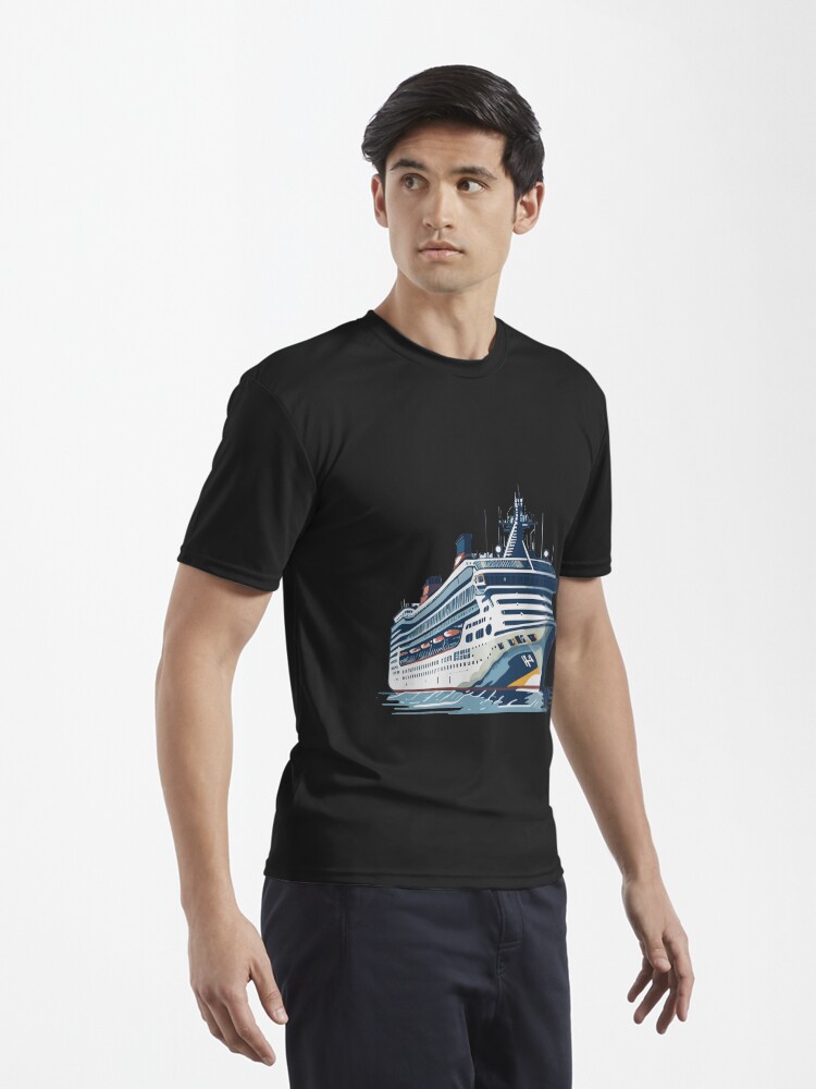 Thumbnail 3 von 7, Funktionsshirt, Kreuzfahrtschiff designt und verkauft von Gooddaycanvas.