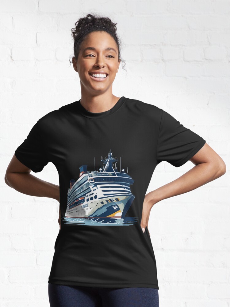 Thumbnail 6 von 7, Funktionsshirt, Kreuzfahrtschiff designt und verkauft von Gooddaycanvas.