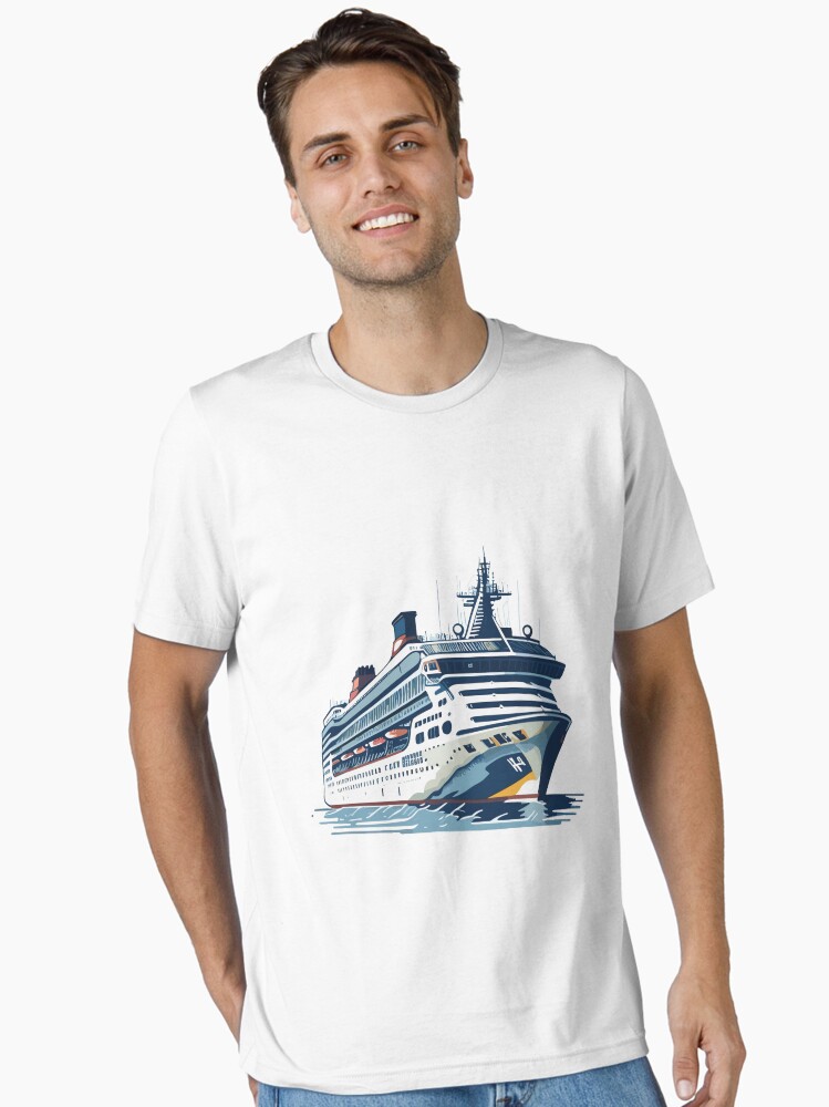 Thumbnail 1 von 7, Essential T-Shirt, Kreuzfahrtschiff designt und verkauft von Gooddaycanvas.
