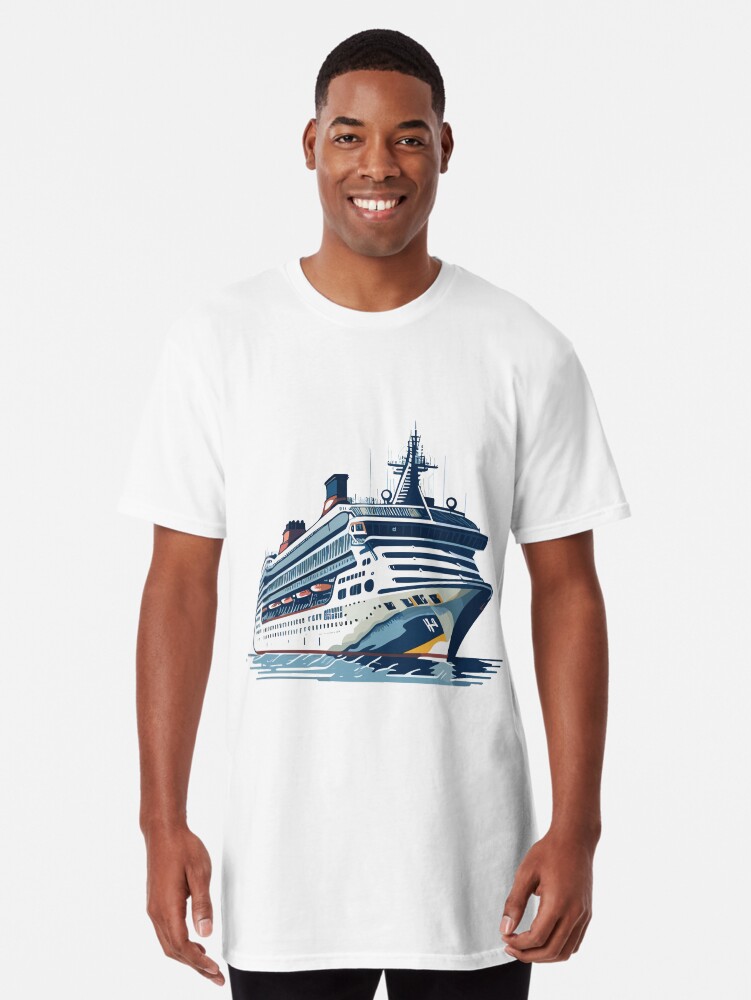 Thumbnail 1 von 5, Longshirt, Kreuzfahrtschiff designt und verkauft von Gooddaycanvas.