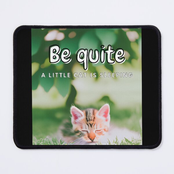Item preview, Be quite. A little cat is sleeping designed and sold by zealfanal.