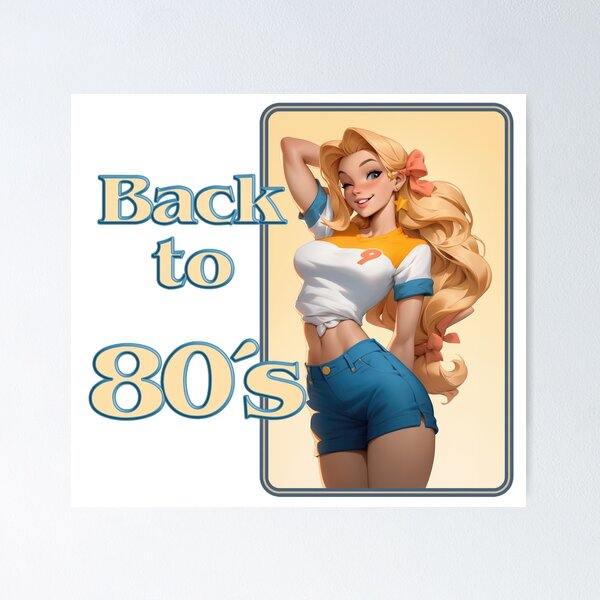 Item preview, Back to 80s art designed and sold by LLartstation.