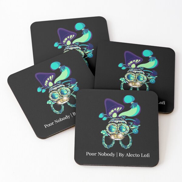 Item preview, Poor Nobody - Aqua Shroomy designed and sold by AlectoLofi.