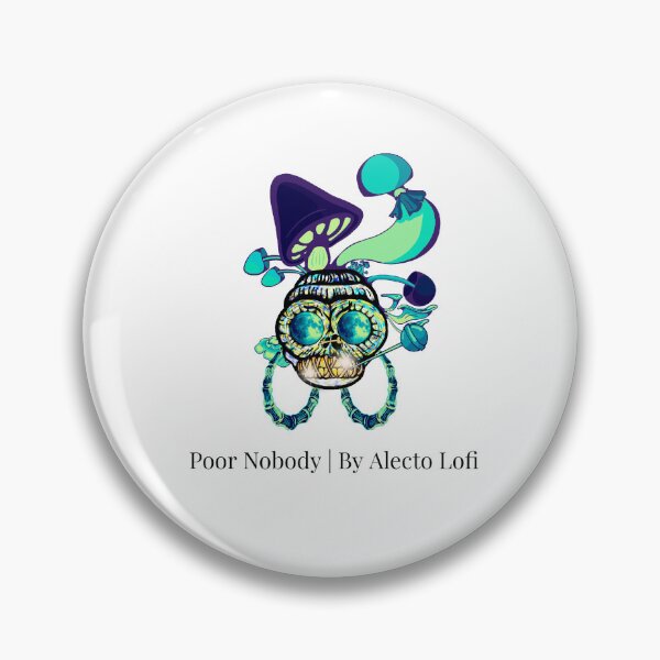 Item preview, Poor Nobody - Aqua Shroomy designed and sold by AlectoLofi.
