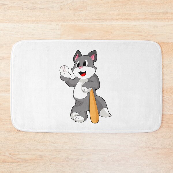 Item preview, Cat Baseball Baseball bat designed and sold by Snabdesign84.