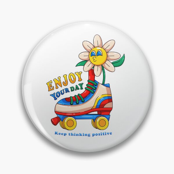 Item preview, Ejoy yor day, flowers in skates designed and sold by Kevyn Adha.