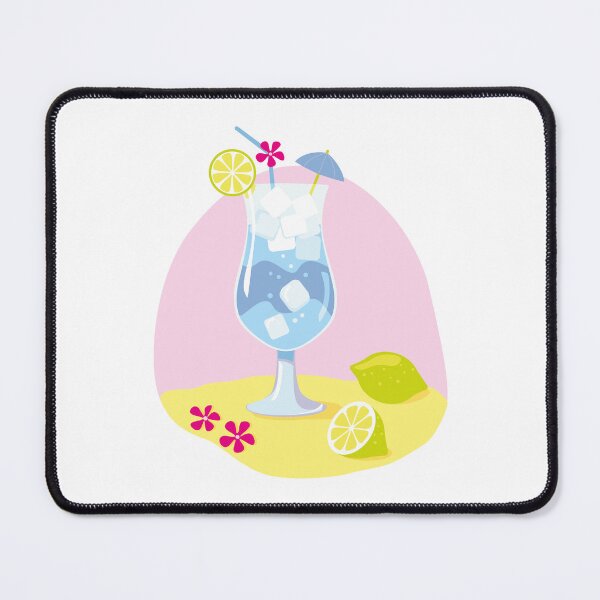 Item preview, tropical cocktail with lime. Fruits, sweets.  designed and sold by viktoriaart0303.