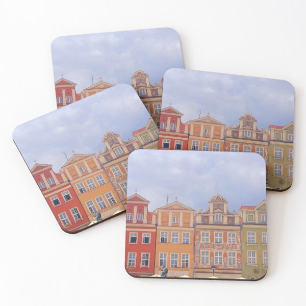 Item preview, Old Town Poznan Colorful Houses designed and sold by TalBright.