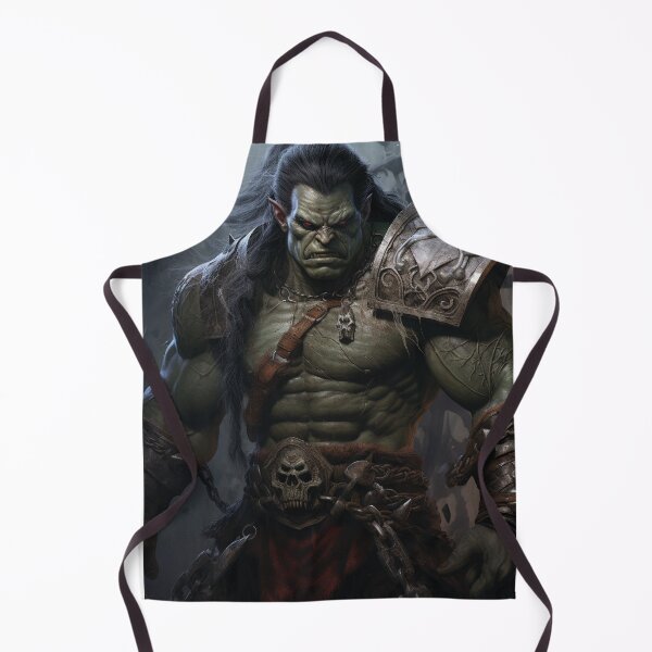 Item preview, Titanic Fury: The Battle-Scarred Orc Barbarian! designed and sold by calharborne.