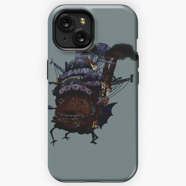 Howl's Moving Castle Miyazaki Hayao Phone Case Hard Leather For IPhone 14  13 12 Mini 11 14 Pro Max Xs X Xr 7 8 Plus Fundas - AliExpress