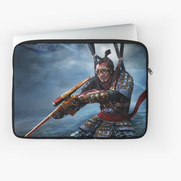 Steampunk Samurai Laptop Sleeve