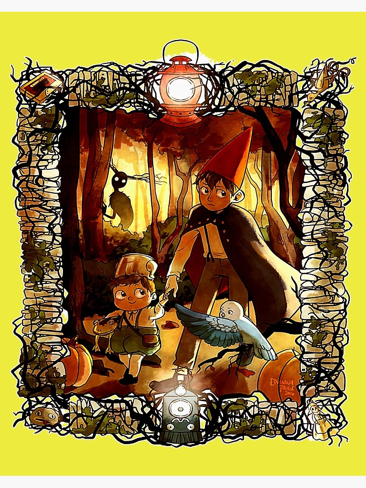 Over the Garden Wall-qoesh | Art Board Print