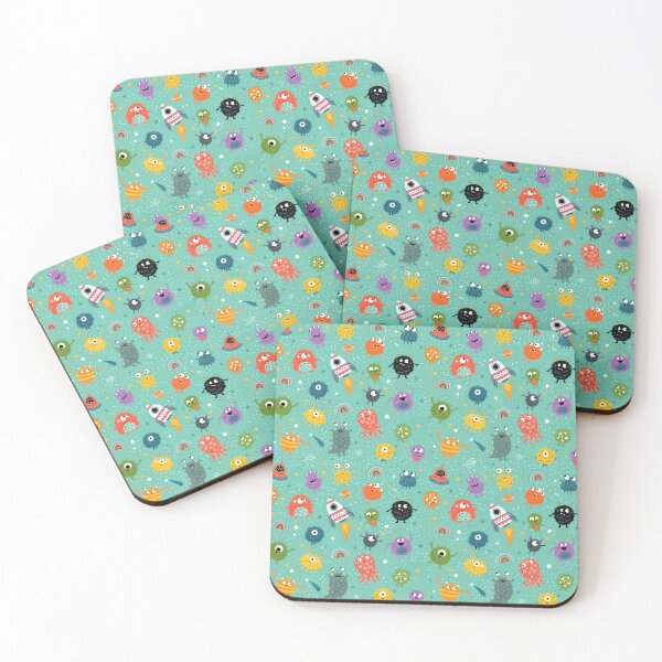 Item preview, Cute Monster Pattern designed and sold by Emma Randall.