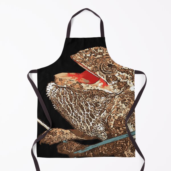 Item preview, Cartoon Style Chameleon With Open Mouth  designed and sold by taiche.