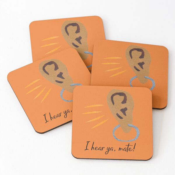 Item preview, I hear ya, mate! designed and sold by blue-planet-art.