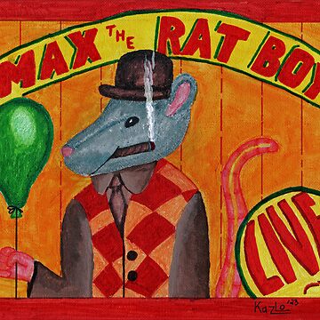 Artwork thumbnail, Max the Rat Boy Sideshow Poster by AdirondacKuriosities
