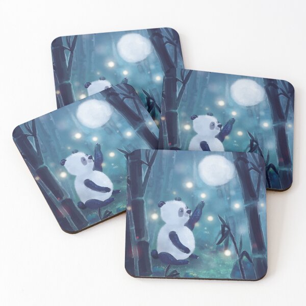Item preview, Tiny panda in the bamboo forest designed and sold by IcyArtShop.