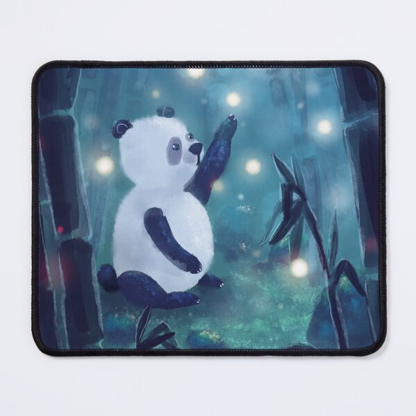 Item preview, Tiny panda in the bamboo forest designed and sold by IcyArtShop.