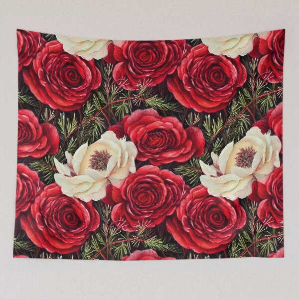 Item preview, Winter Blooms designed and sold by Poetic Patterns Studio.