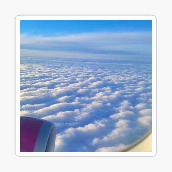 Item preview, Hermosa vista del cielo desde el avión designed and sold by Cedex.