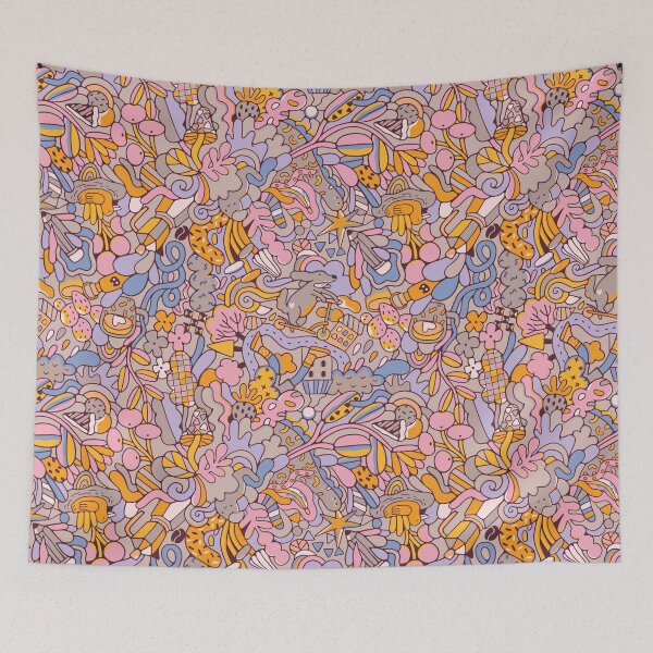 Item preview, Happy summer doodle days designed and sold by kostolom3000.