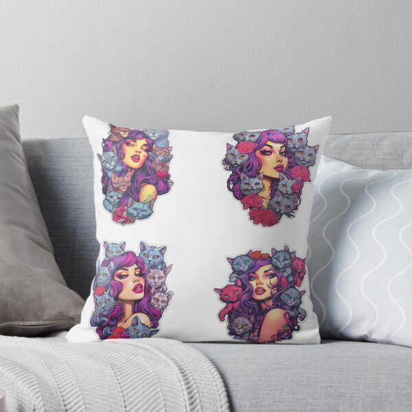Item preview, Paquete de pegatinas de mafia de gatos sexys designed and sold by Foreververypoor.