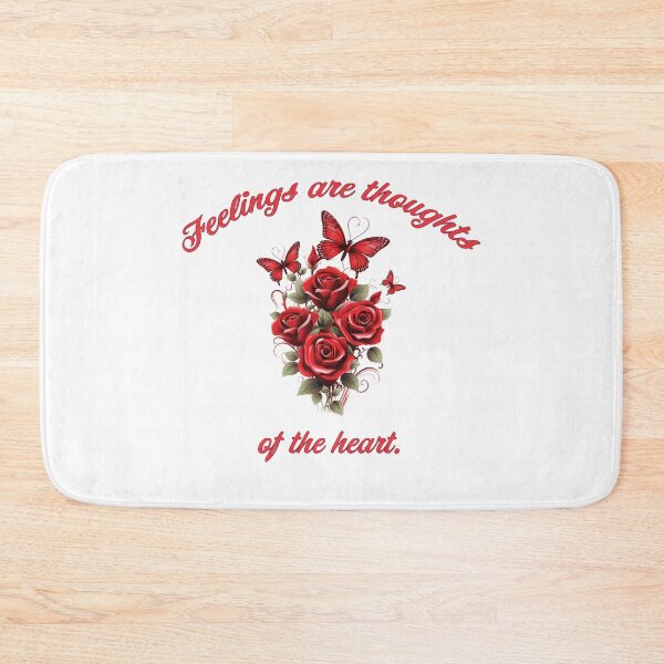 Item preview, Feelings are thoughts of the heart. designed and sold by Plumtree81.