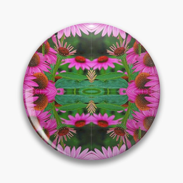 Item preview, PINK ECHINAECIA CONE FLOWERS GARDEN ART designed and sold by sharlesart.