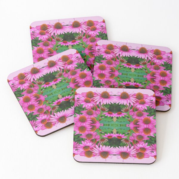 Item preview, PINK ECHINAECIA CONE FLOWERS GARDEN ART designed and sold by sharlesart.