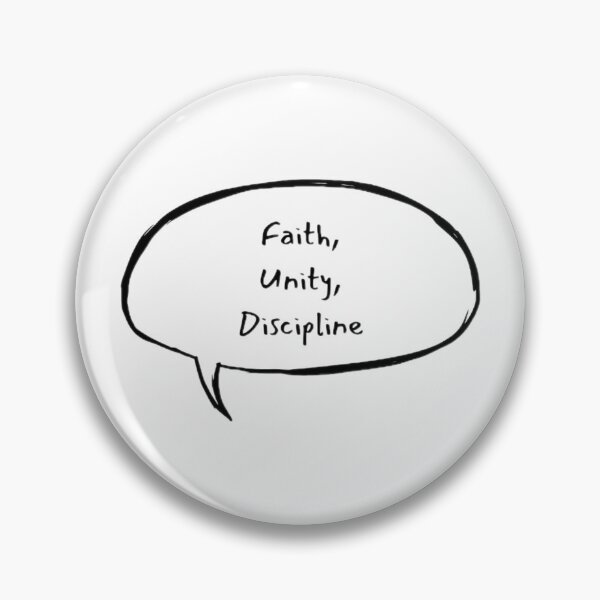 Item preview, Faith, unity, discipline  designed and sold by peaceispossible.